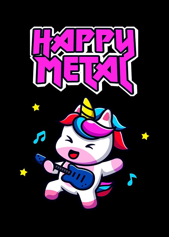 Happy Metal Unicorn Heavy