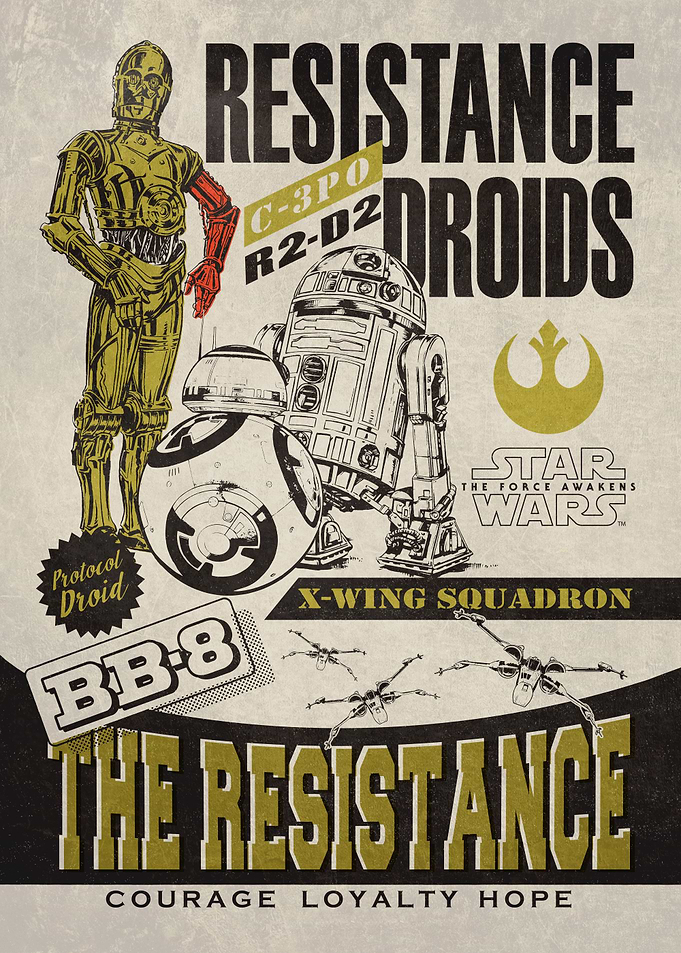 Resistance Droids