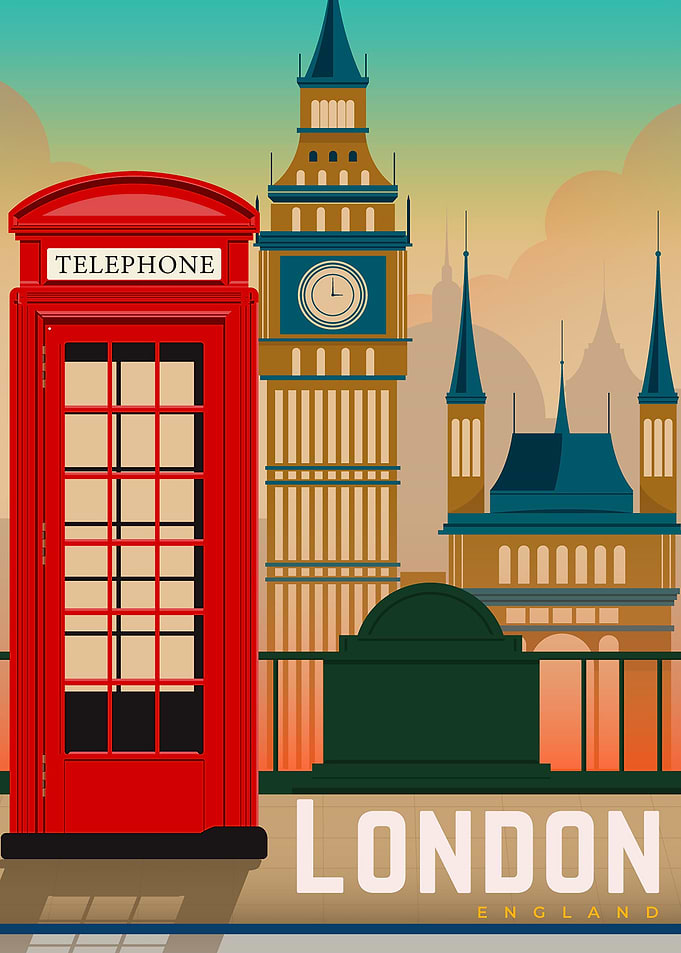 London city poster