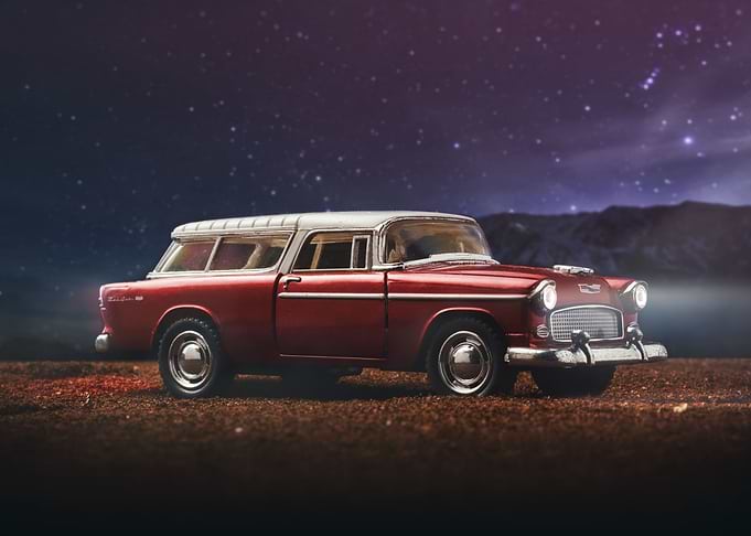 1955 Chevy Nomad diecast