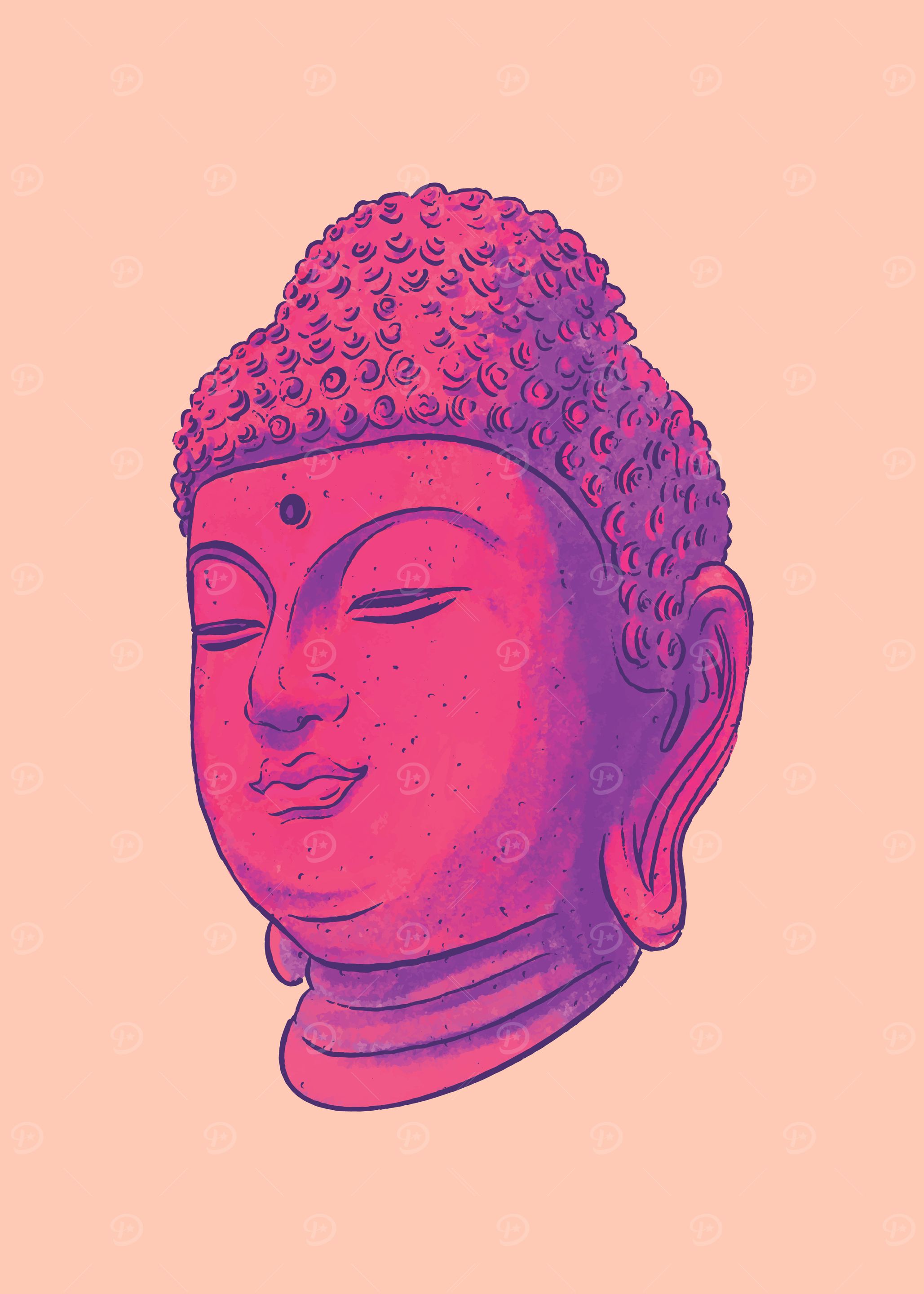 COLORFUL BUDDHA