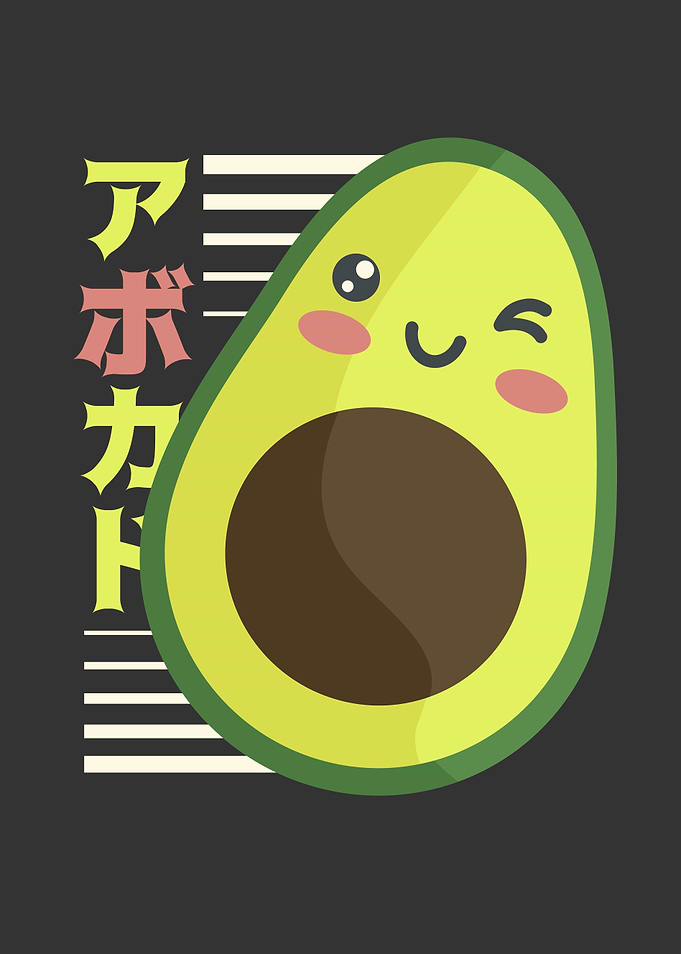 AVOCADO KAWAII