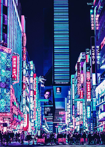 Neon Tokyo City