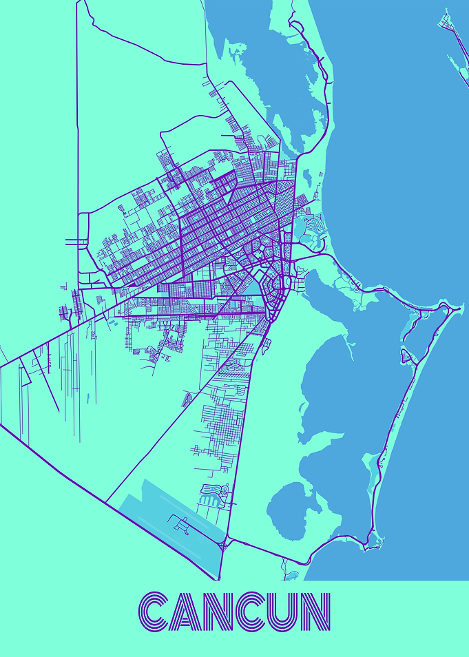 Cancun Galaxy City Map