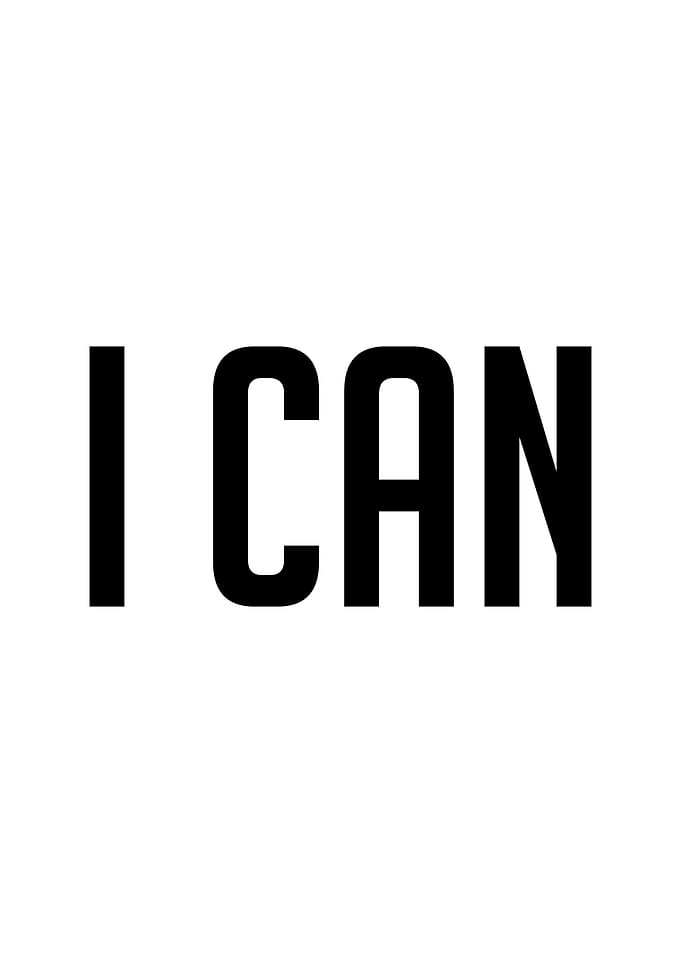 I can Positive Quote