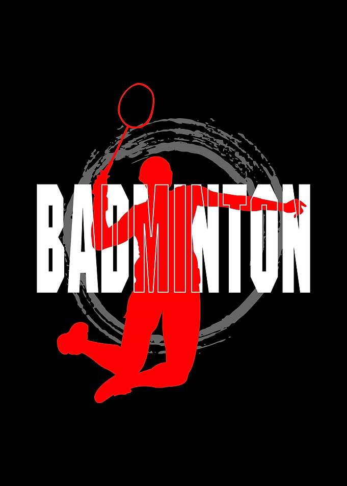 Badminton siluet