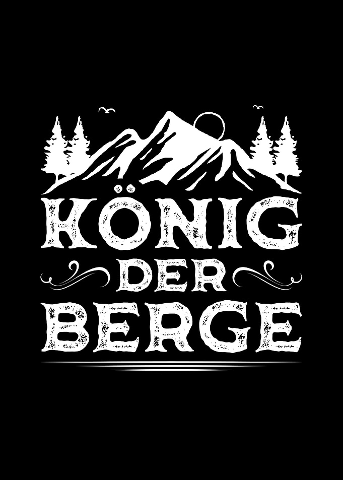 Bergsteiger Wandern Knig