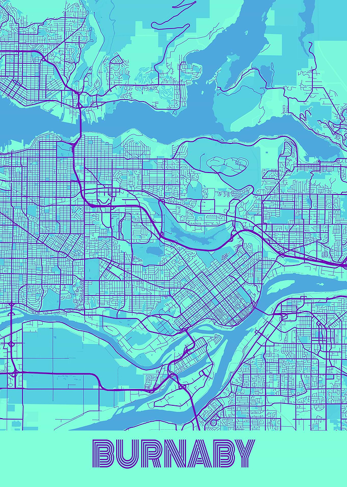 Burnaby Galaxy City Map
