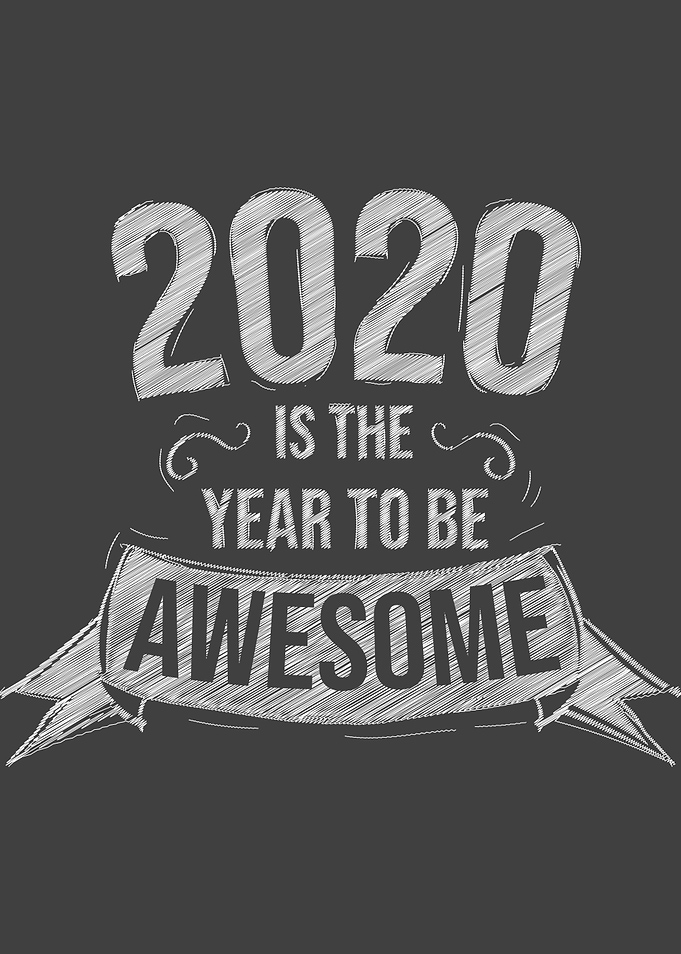 The new year will be