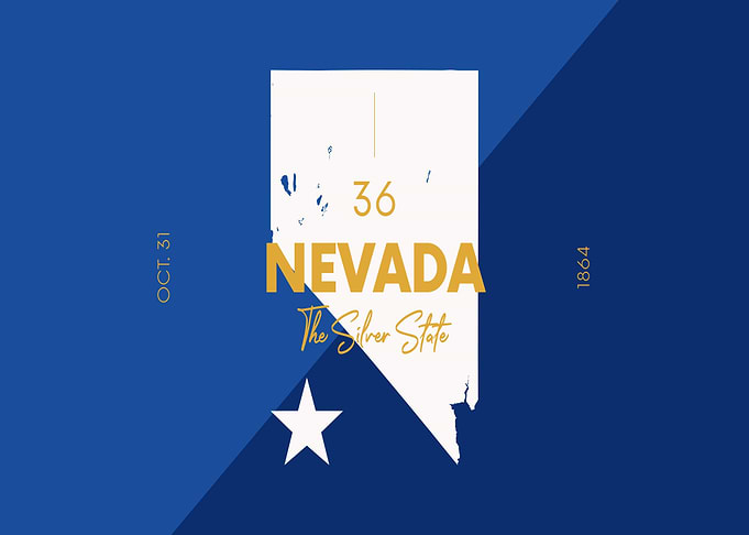 Nevada State map