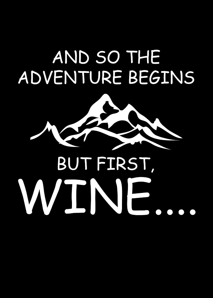 But first wine