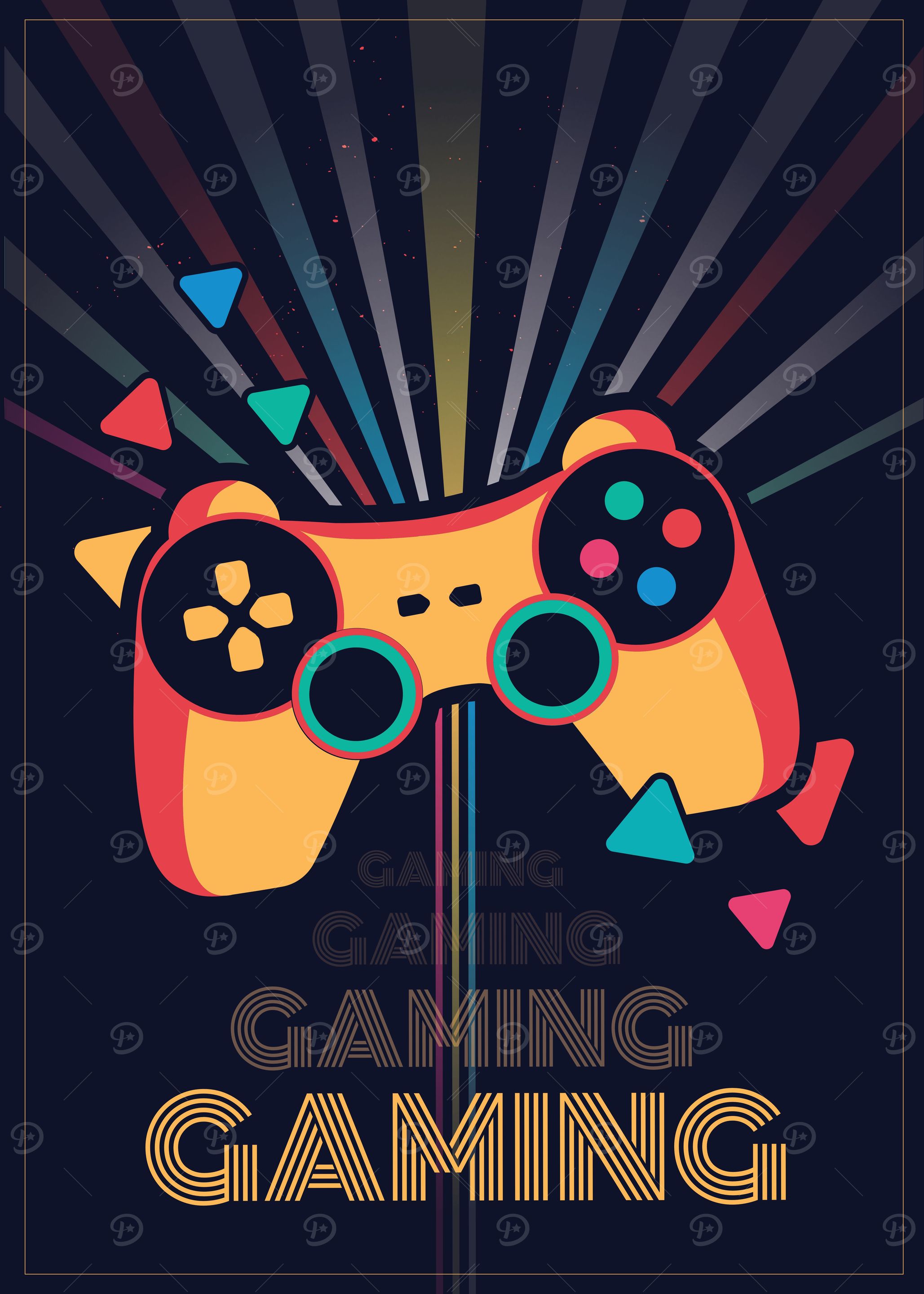 GAMING RETRO POP ART