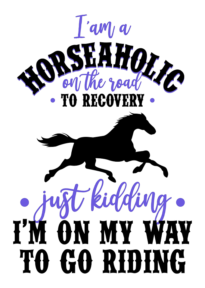 Horses Addicted Gift