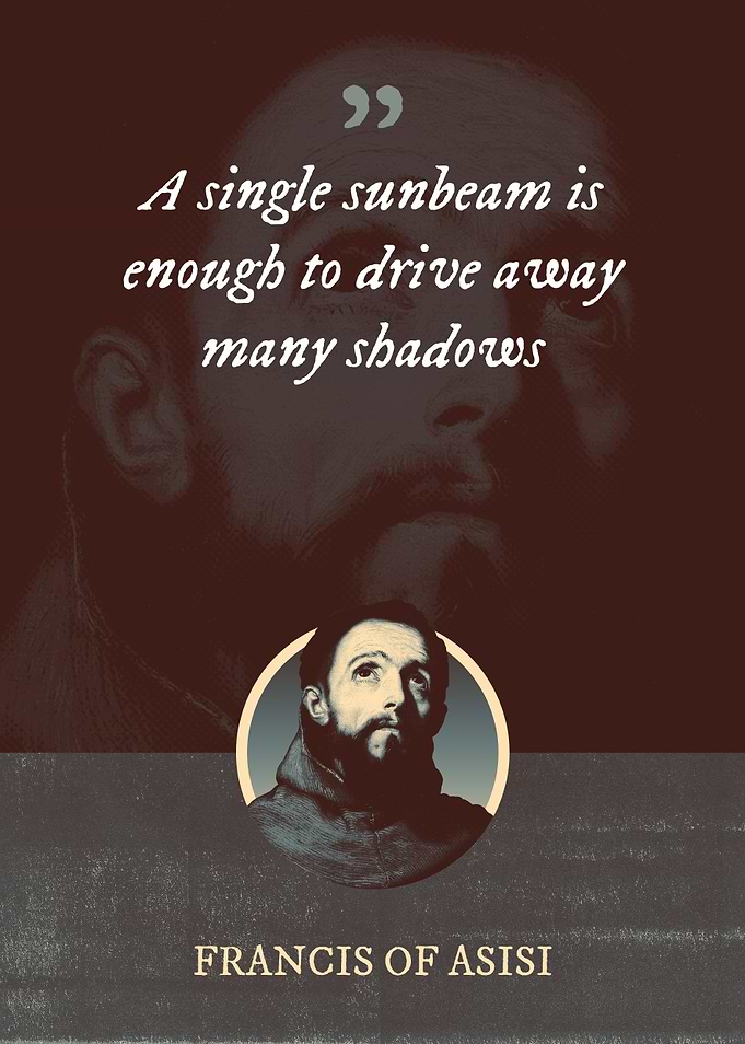 A single sunbeam is enough
