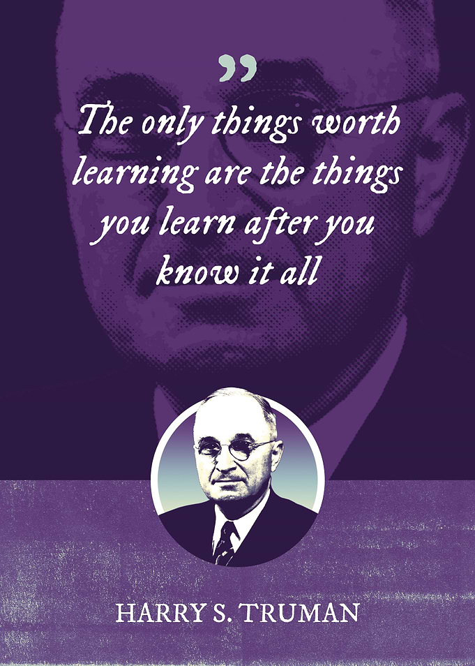The only things worth