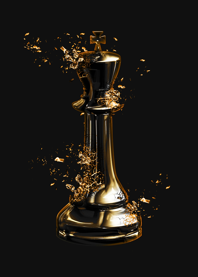 3D broken King
