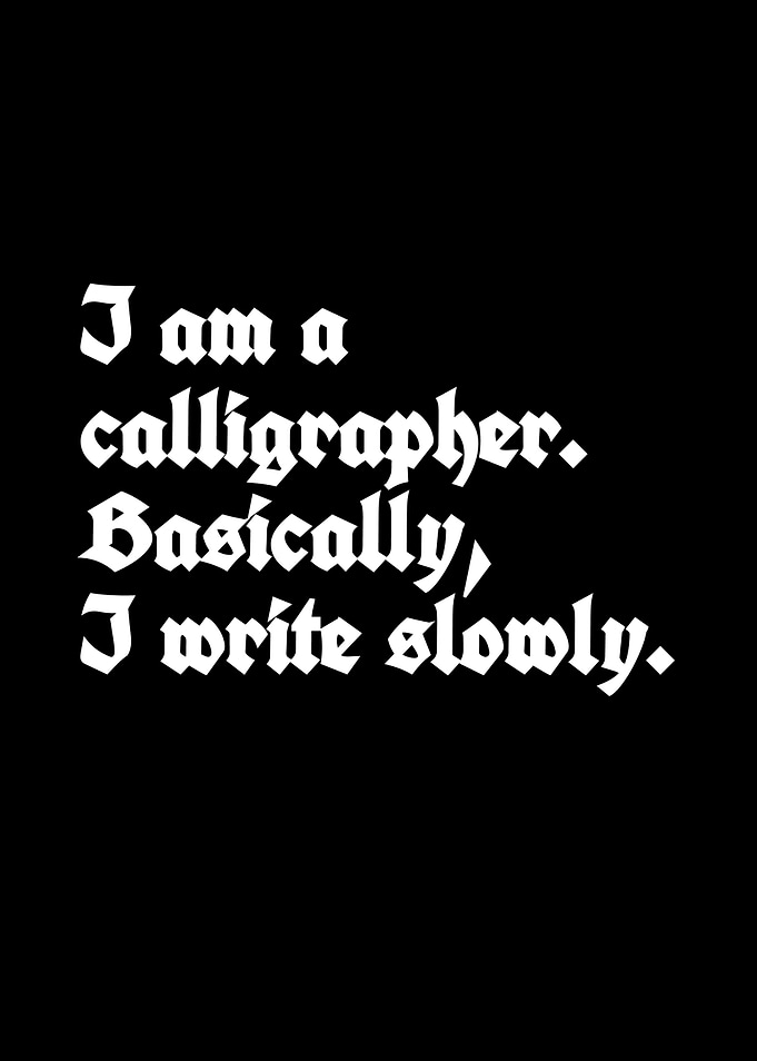 Calligrapher