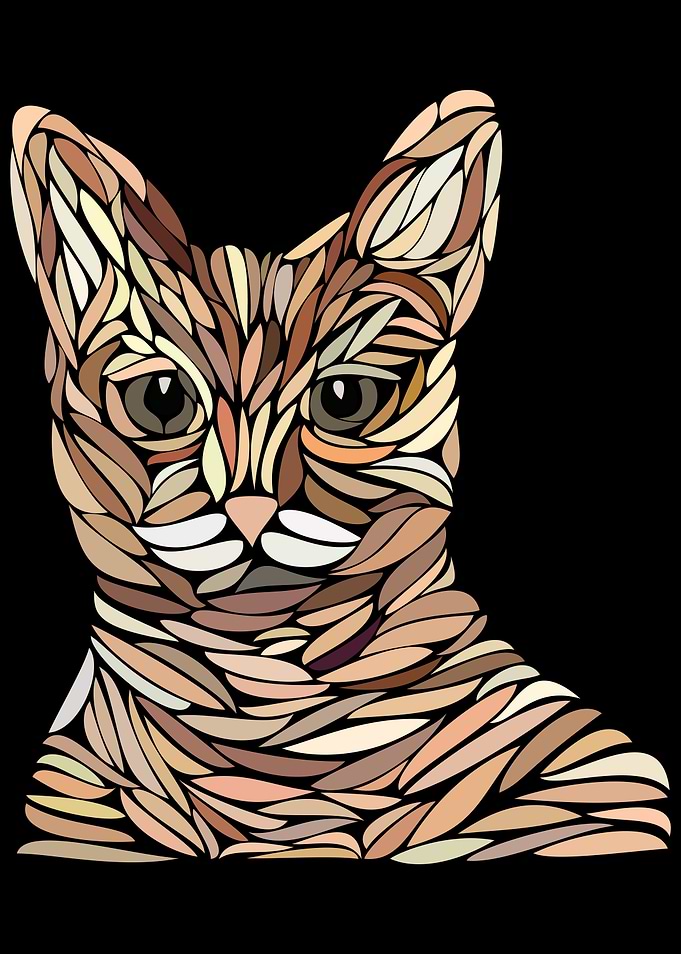 Brick Colors Cat
