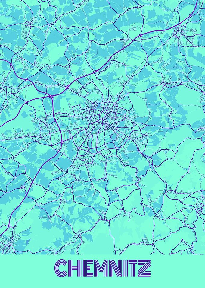 Chemnitz Galaxy City Map