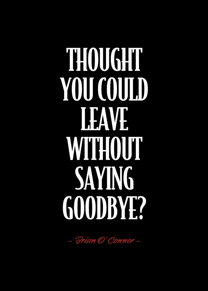Brian OConnor Quote