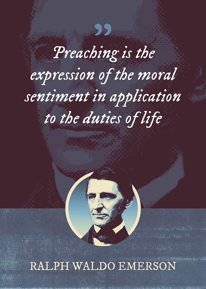 Preaching is the