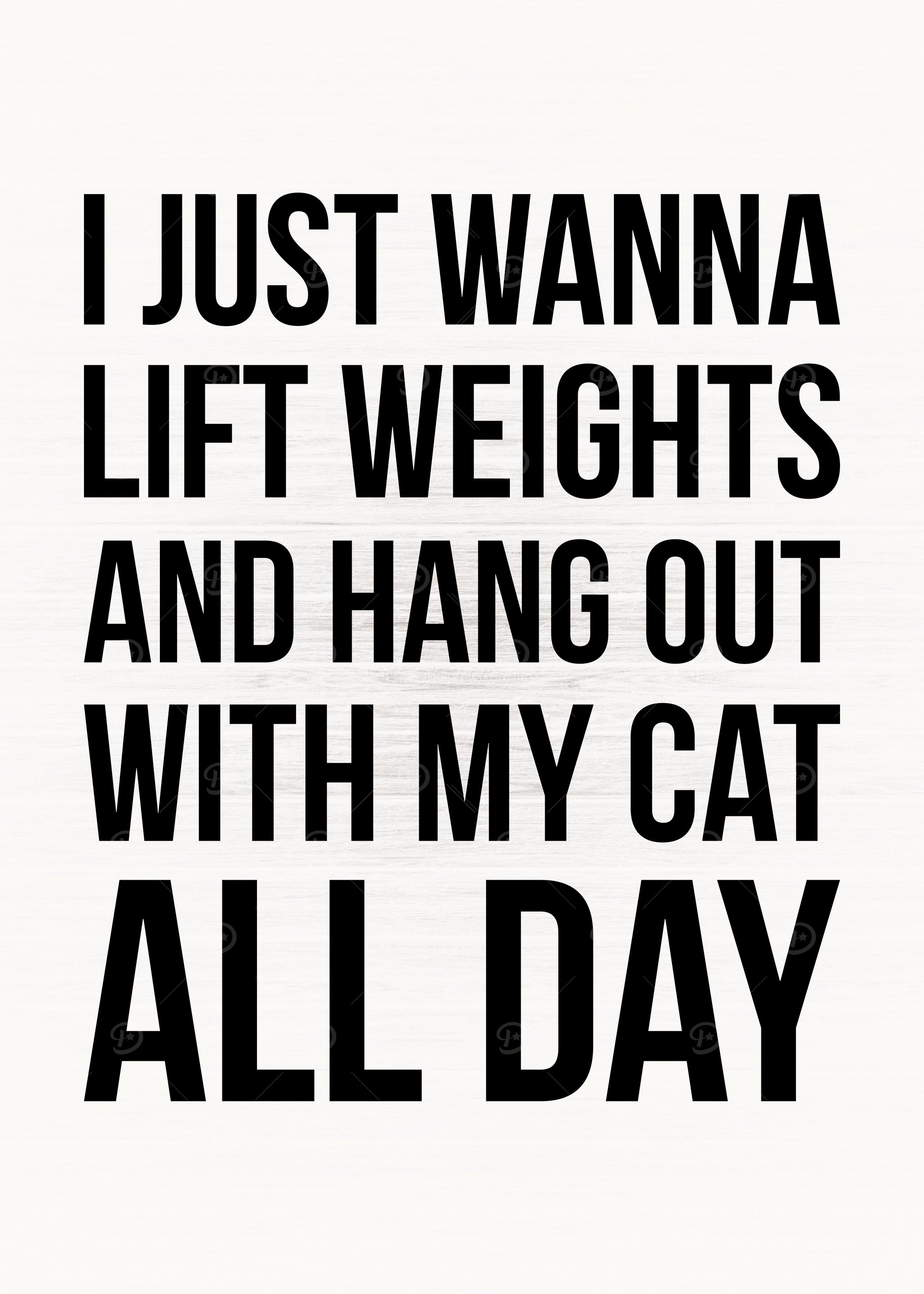 Weights and Cats