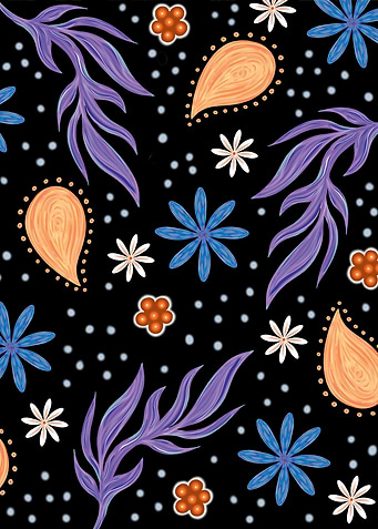 Bohemian Funky Floral