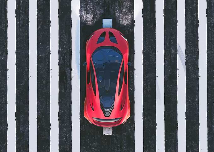 Red Mclaren P1