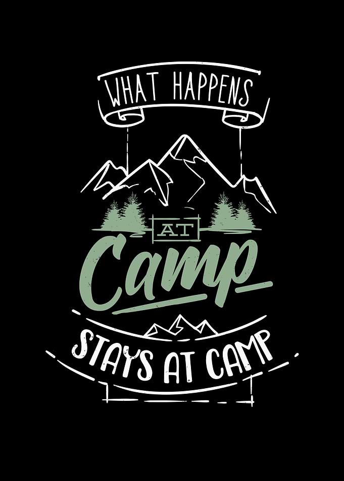 Camping Funny Camper