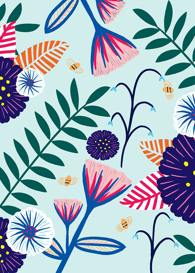 Bohemian Hippie Wildflower