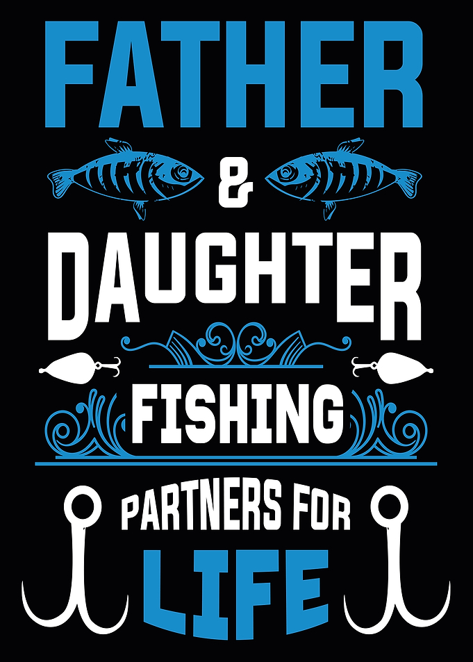 Father and Daughter Fishin