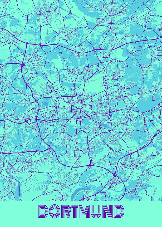 Dortmund Galaxy City Map