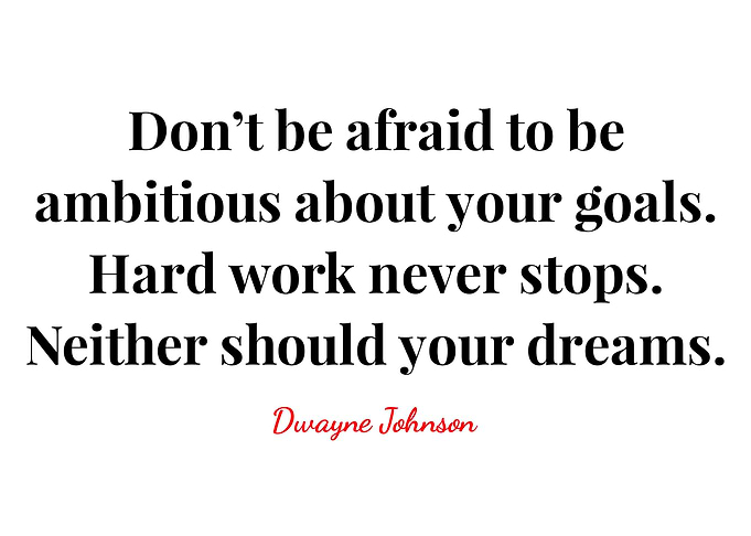 Dwayne Johnson Quote