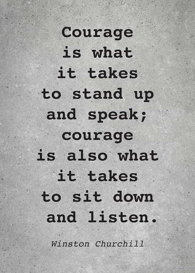 W Churchill Quote L035