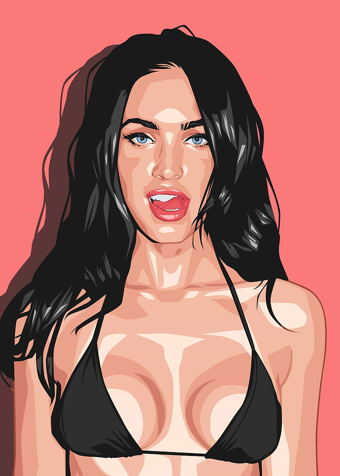 Megan Fox Hot Poster