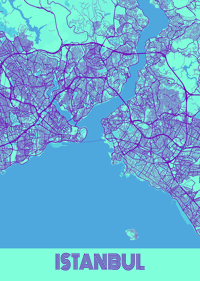 Istanbul Galaxy City Map