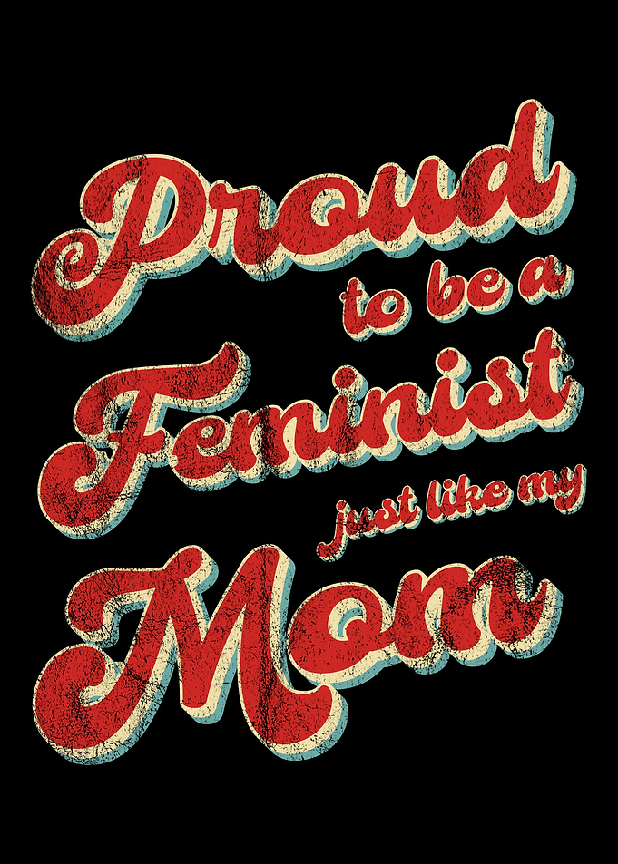 70s Feminist Retro Vintage
