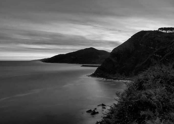 The viewpoint of Zarautz