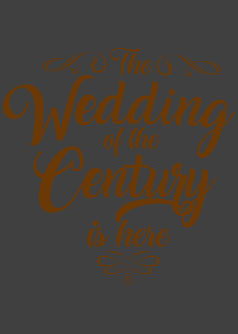 The wedding of the century