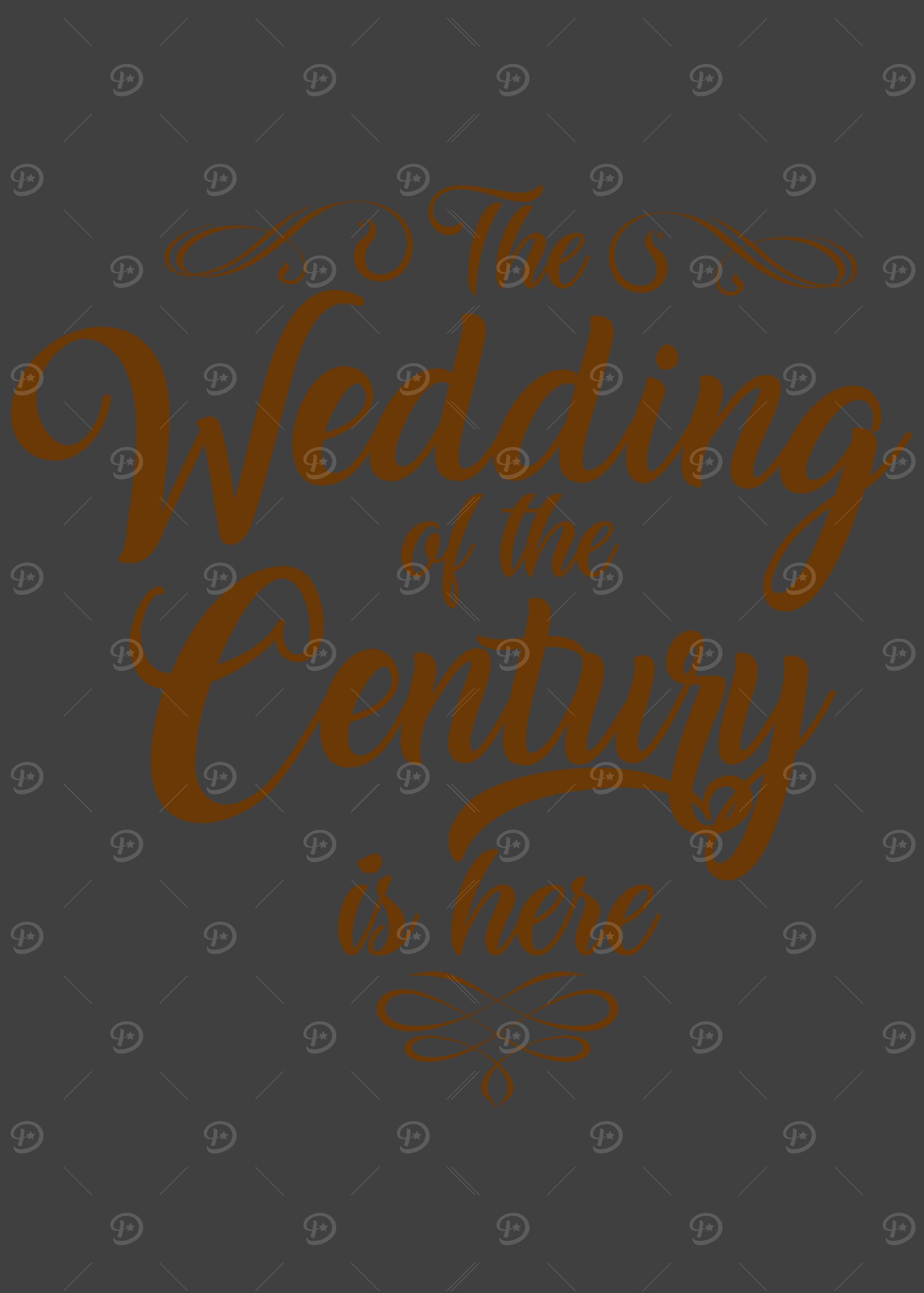 The wedding of the century