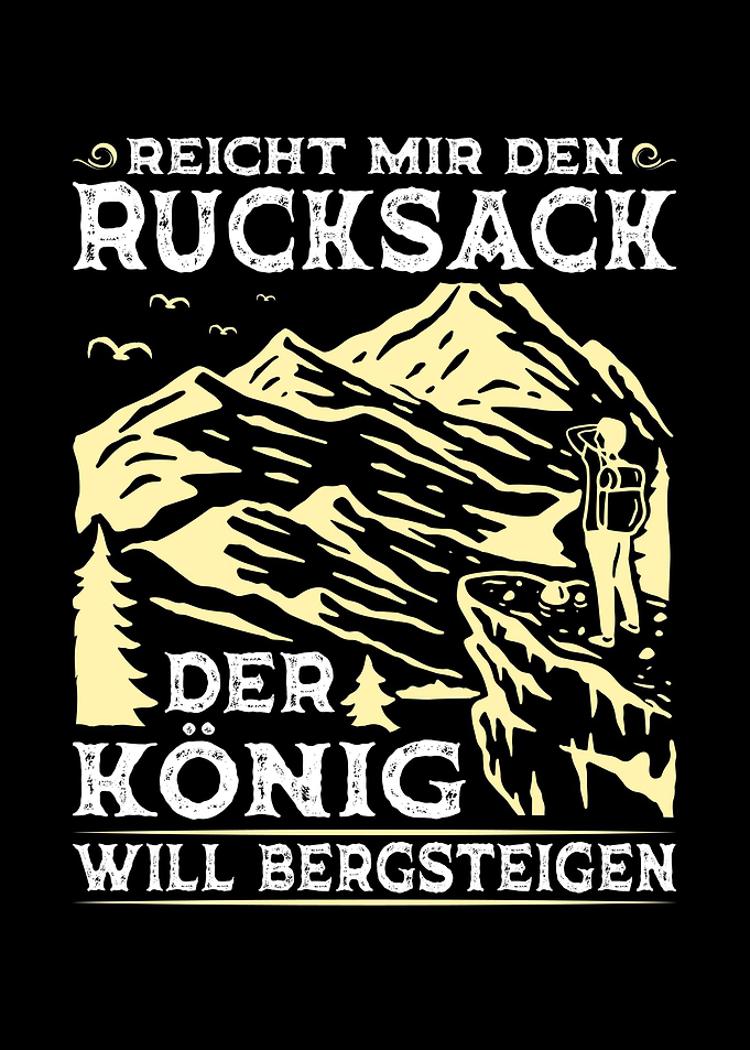 Bergsteigen Wanderer