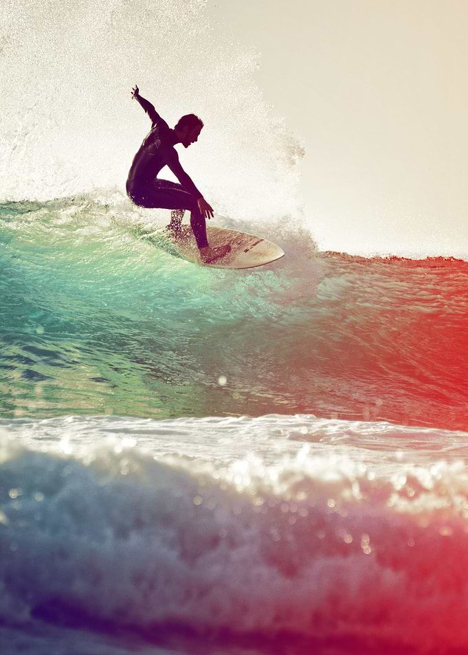 Dancing with the waves