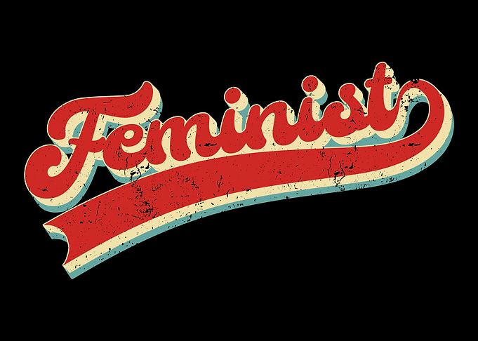 70s Feminist Retro Vintage