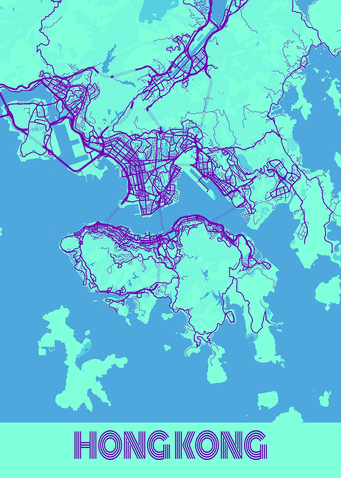 Hong Kong Galaxy City Map