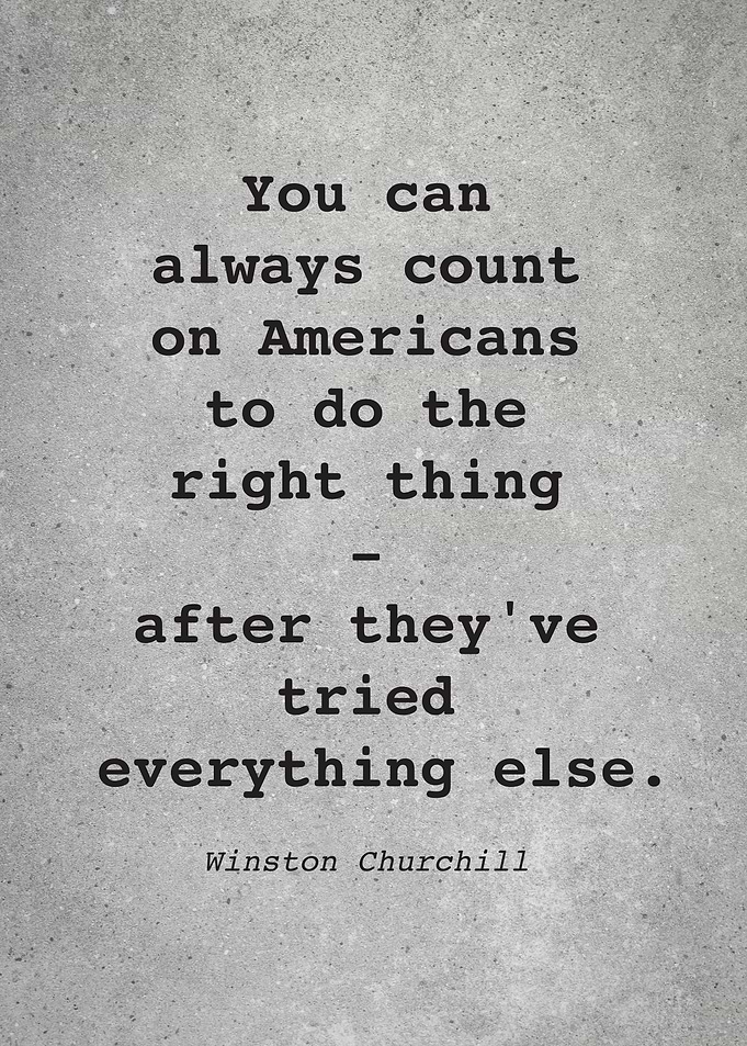 W Churchill Quote L044