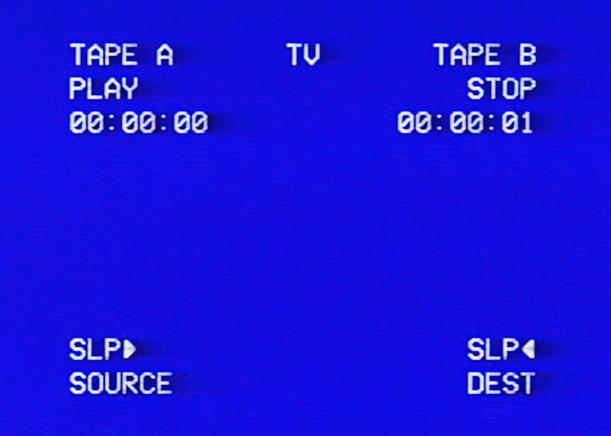 Analog ds VHS double tape