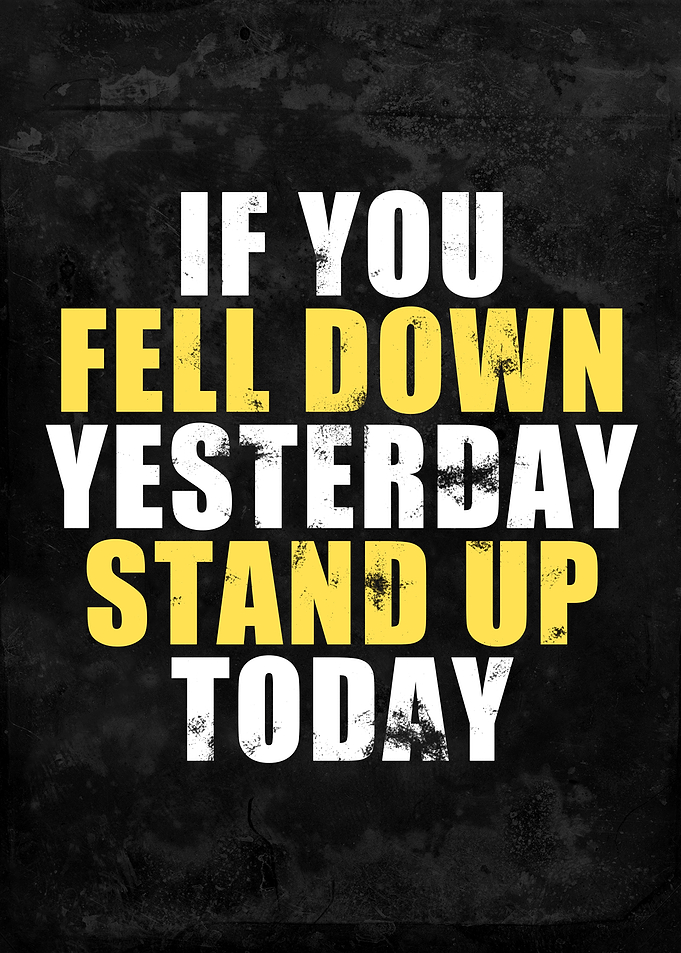 If You Fell Down Yesterday