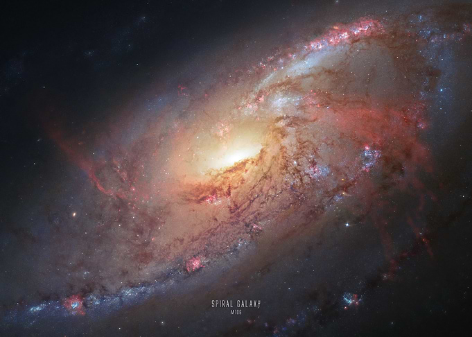 Spiral Galaxy M106