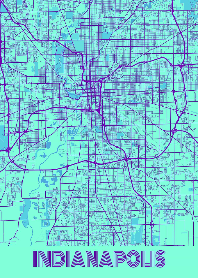 Indianapolis Galaxy Map