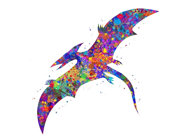 Pterodactyl dinosaur